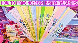 Thumbnail: How To Make Branding Strips for your Stationery Products | Branding Your Business On A Budget | 2026