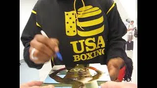 Thumbnail: Ray Mercer signs autographs for The SI KING  6-12-26