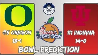 Thumbnail: 🔥 Peach Bowl BEST BETS | Indiana vs Oregon Picks & Predictions