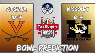 Thumbnail: Virginia vs Missouri Prediction | Taxslayer Gator Bowl