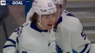 Thumbnail: MATTHEW KNIES Sets up NOEL ACCIARI For First Career NHL Playoff Point