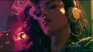 Thumbnail: "Nothing Hits Harder Than 2 A.M." Playlist — 420 Vibe Music | Bluesy Hip-Hop • Chill Rap