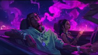 Thumbnail: Lost in the Purple Haze🌿 — 420 Chill Rap | Bluesy Hip-Hop • Stoner Mood