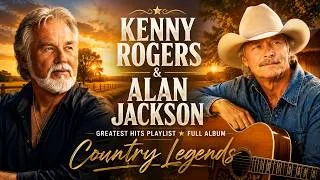 Thumbnail: Kenny Rogers & Alan Jackson Country Legends 🎶 Greatest Hits Playlist Full Album