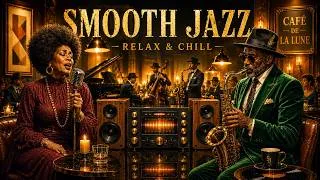 Thumbnail: Smooth Jazz & Soul R&B Instrumentals 🎷 Cozy Night Vibes for Relaxing, Studying & Working