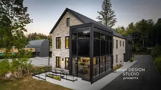 Thumbnail: Mixed Use Commercial Residential Architecture in Ancaster Ontario Canada