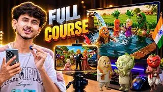 Thumbnail: AI Se Vegetable Cartoon Video Kaise Banaye | AI Cartoon Story Video Full Course | Ai Hindi Story 