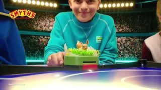 Thumbnail: Pokémon Battle Disc Showdown Game with Pikachu and Larvitar Figures - Smyths Toys