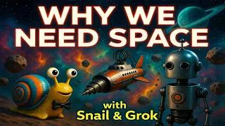 Thumbnail: Why We Need to Go to Space (with Grok)
