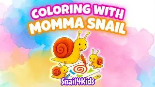 Thumbnail: Family Friendly Coloring with Momma Snail #coloring