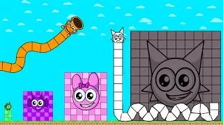 Thumbnail: Can Sprunki Snake Become the Giant Wenda in the Maze | Game Animation