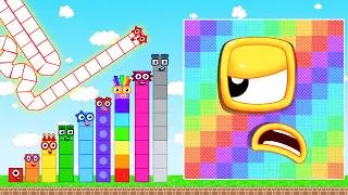 Thumbnail: When Numberblocks Snake 1-10 Trapped in the GIANT Maze | Game Animation