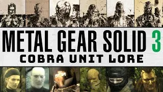 Thumbnail: The LORE of the COBRA UNIT ~ Metal Gear Solid 3: Snake Eater
