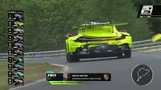 Thumbnail: Kevin Estre CRASHES in 2026 The Nurburgring 24h
