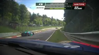 Thumbnail: Max Verstappen ALMOST CRASHES in his Nurburgring 24h Debut