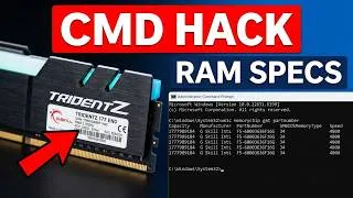 Thumbnail: How to check my RAM specifications in CMD without opening the PC case
