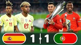 Thumbnail: Spain vs Portugal Highlights | All Goals Highlights | UEFA Nations League Final 2025