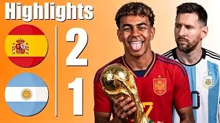 Thumbnail: 🔴LIVE ARGENTINA VS SPAIN● EXTENDED HIGHLIGHTS▪ FINAL FIFA World Cup 2026