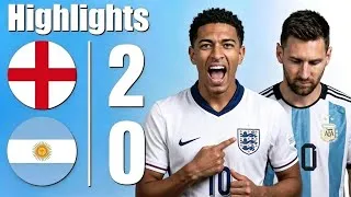 Thumbnail: Argentina VS England (0-2) All Goal & Extended Highlights