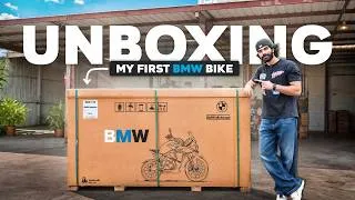 Thumbnail: UNBOXING MY FIRST BMW BIKE - VLOG 161