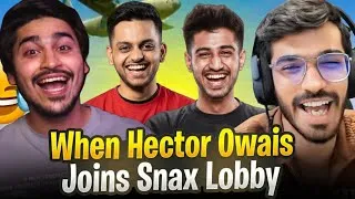 Thumbnail: When Hector Owais Join Snax Lobby😂 | *FUNNY HIGHLIGHT*🤣