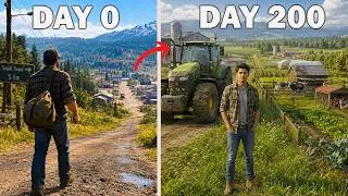 Thumbnail: I Survived 200 Days in a Remote Town With $0… The Struggle Was REAL!