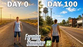 Thumbnail: I Survived 100 Days in a Remote Town With $0...Here's What Happened