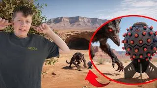 Thumbnail: I Made a Nerf Nuke to Defeat the Creepy Animal in my Backyard. Part 2.