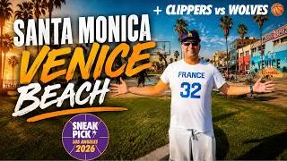 Thumbnail: 🌴 Santa Monica & Venice Beach : La journée parfaite à Los Angeles + NBA à l’Intuit Dome 🏀