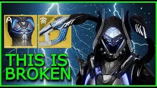 Thumbnail: This BROKEN Arc Hunter Build Gives INSTANT SUPER! Destiny 2