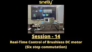 Thumbnail: Open Loop control of Brushless DC motor - Realtime implementation