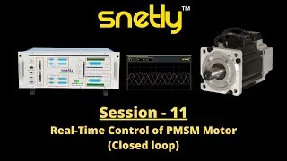 Thumbnail: Closed loop control of PMSM motor - Step by Step explanation
