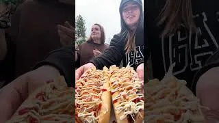 Thumbnail: Ukrainian hot dog #hotdog #ukraine 