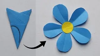 Thumbnail: Paper Flower Making Idea | Paper Flower Making Step By Step | DIY Flower Craft 