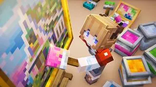 Thumbnail: Can I Paint What I Build in Minecraft?