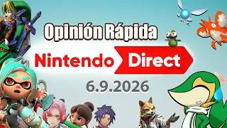 Thumbnail: Opinión Rápida del Nintendo Direct 6.9.2026