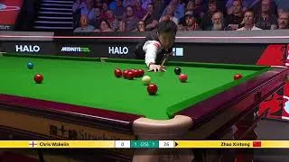 Thumbnail: Chris Wakelin vs Zhao Xintong (Frame 3) | Halo World Snooker Championship 2025 | Quarterfinals