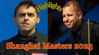 Thumbnail: Ronnie O'Sullivan vs Barry Hawkins Highlight Shanghai Masters 2025 Snooker