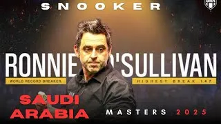 Thumbnail: Ronnie O’Sullivan Destroys O’Connor with a Dazzling Century Break | Saudi Arabia Masters 2025
