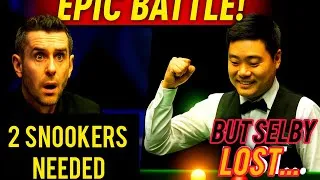 Thumbnail: What a Battle! Selby Fights for 2 Snookers but Ding Junhui Seals the Win | Snooker Drama #snooker