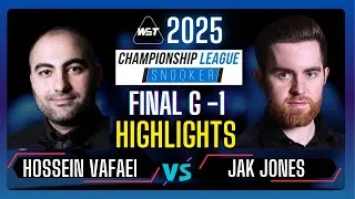 Thumbnail: Hossein Vafaei vs Ryan Day | FINAL | Championship League Snooker 2025 Group 1 Highlights #snooker