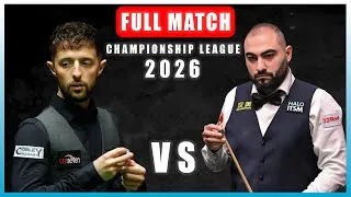 Thumbnail: Joe O'Connor vs Hossein Vafaei Full Match Championship League 2026 Snooker Highlights