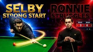 Thumbnail: Mark Selby Starts Strong While Ronnie Struggles Early!