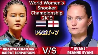 Thumbnail: Baipat Siripaporn🇹🇭 Vs Reanne Evans🇬🇧 |World Women's Championship Snooker 2019|Snooker Match Part7 |
