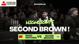 Thumbnail: Short Form | Oliver Brown vs Zhao Xintong | International Championship 2025 — Highlights