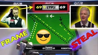 Thumbnail: Neil Robertson vs Judd Trump - UNBELIEVABLE FRAME STEAL