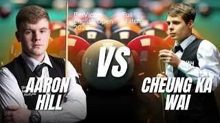 Thumbnail: Aaron Hill vs Anton Kazakov Full Match BetVictor English Open 2026 Snooker