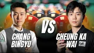 Thumbnail: Chang Bingyu vs Cheung Ka Wai Full Match BetVictor English Open 2026 Snooker
