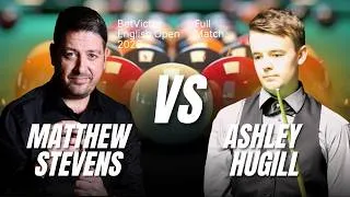 Thumbnail: Matthew Stevens vs Ashley Hugill Full Match BetVictor English Open 2026 Snooker