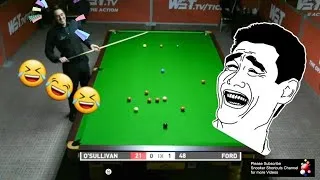 Thumbnail: Funny Moment in Ronnie O'Sullivan Match against Tom Ford 🤣😂🤣 Watch with sound on